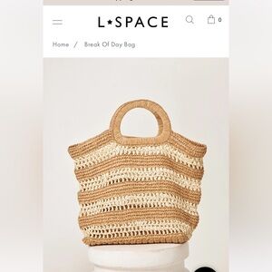BNWT - L*Space Break of Day Bag